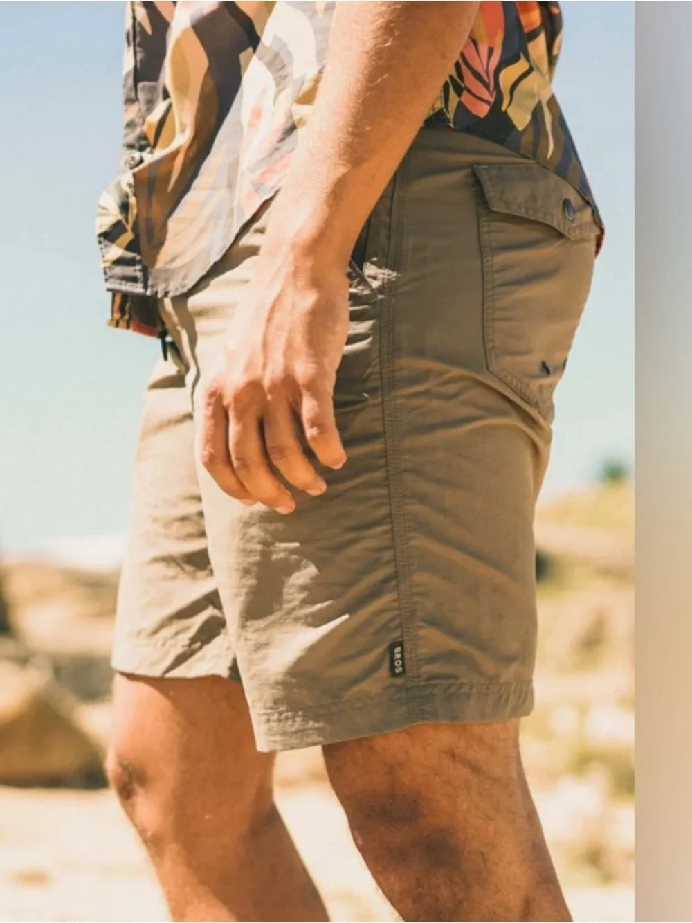 Howler Brothers Horizon Hybrid Shorts Brown Men’s Size 36